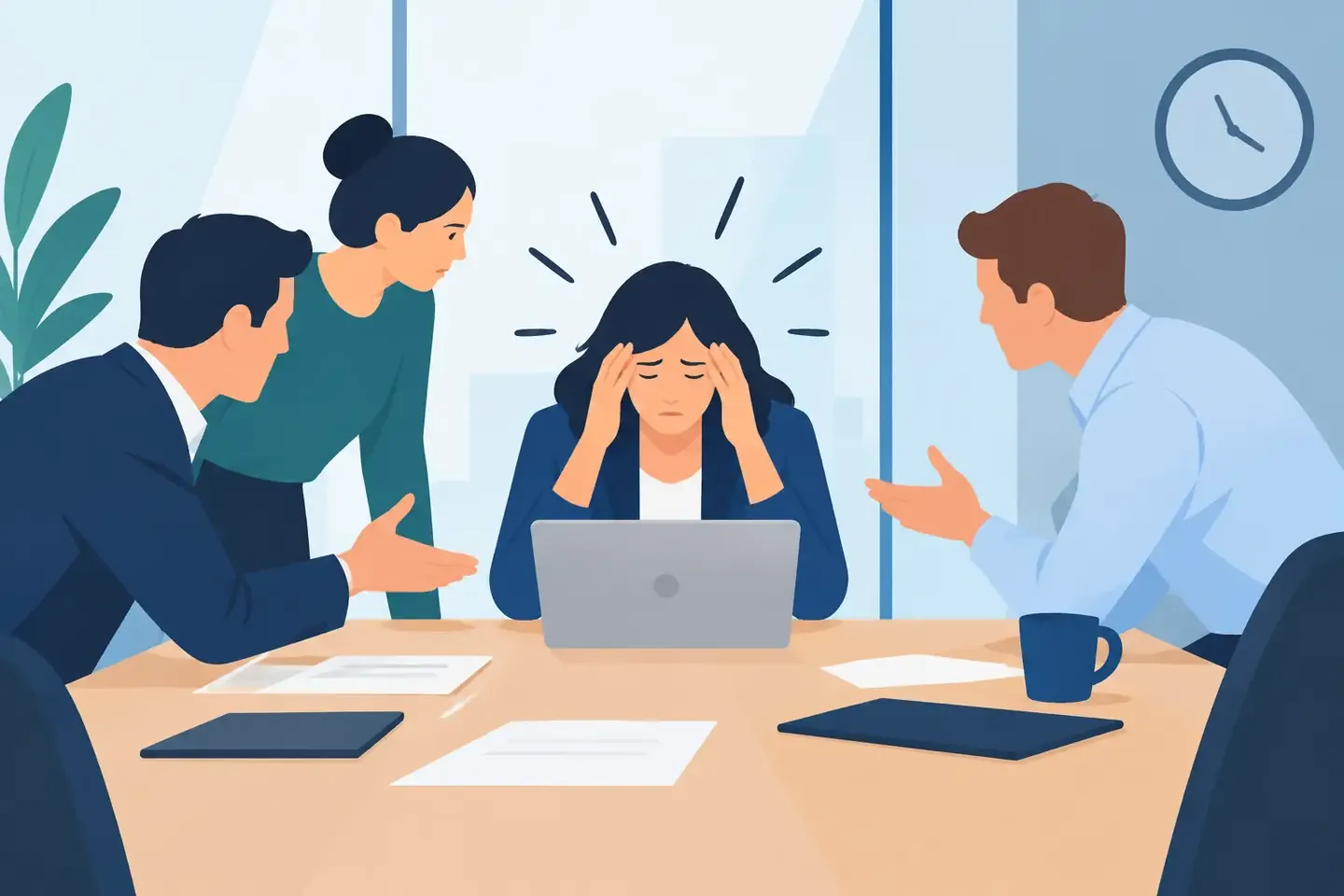 Why Scenes Fail When the Room Is Under Pressure